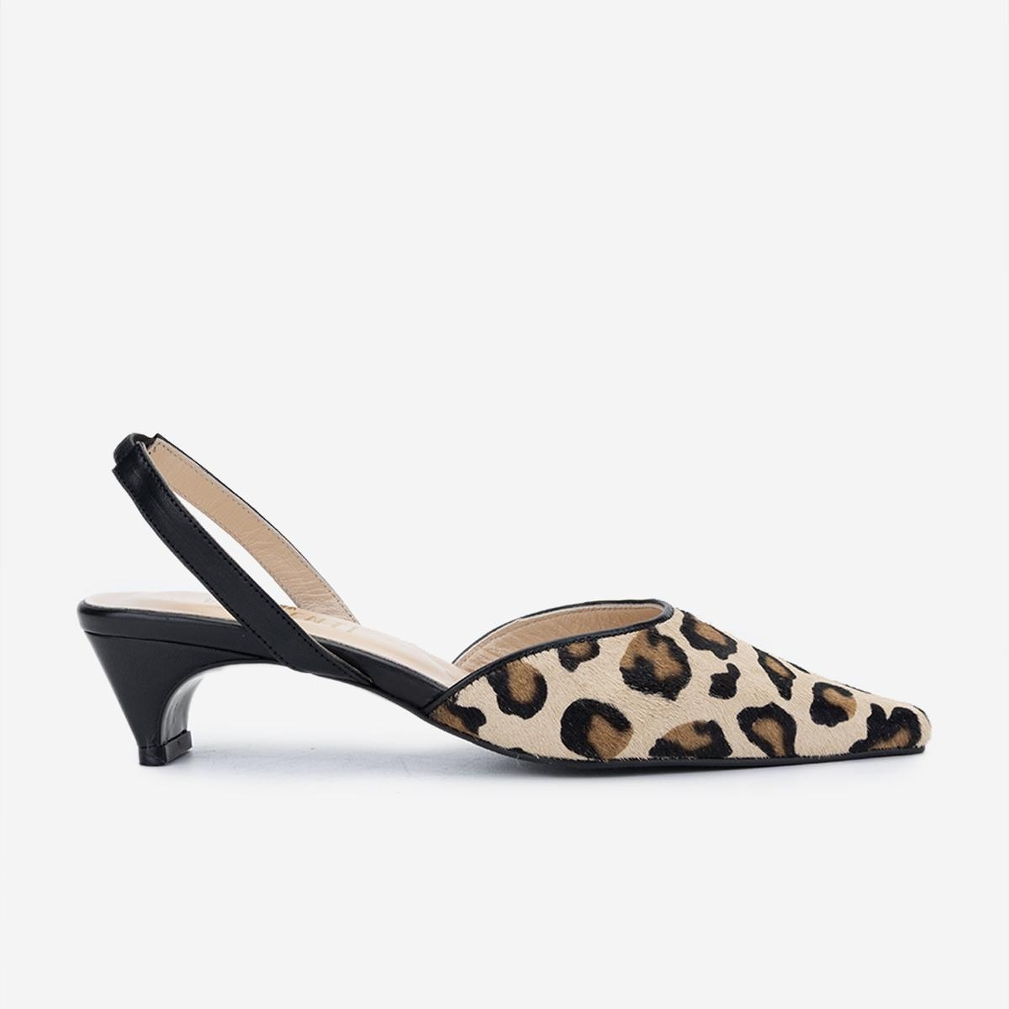 Valmenti Kadın Leopar Topuklu Ayakkabı