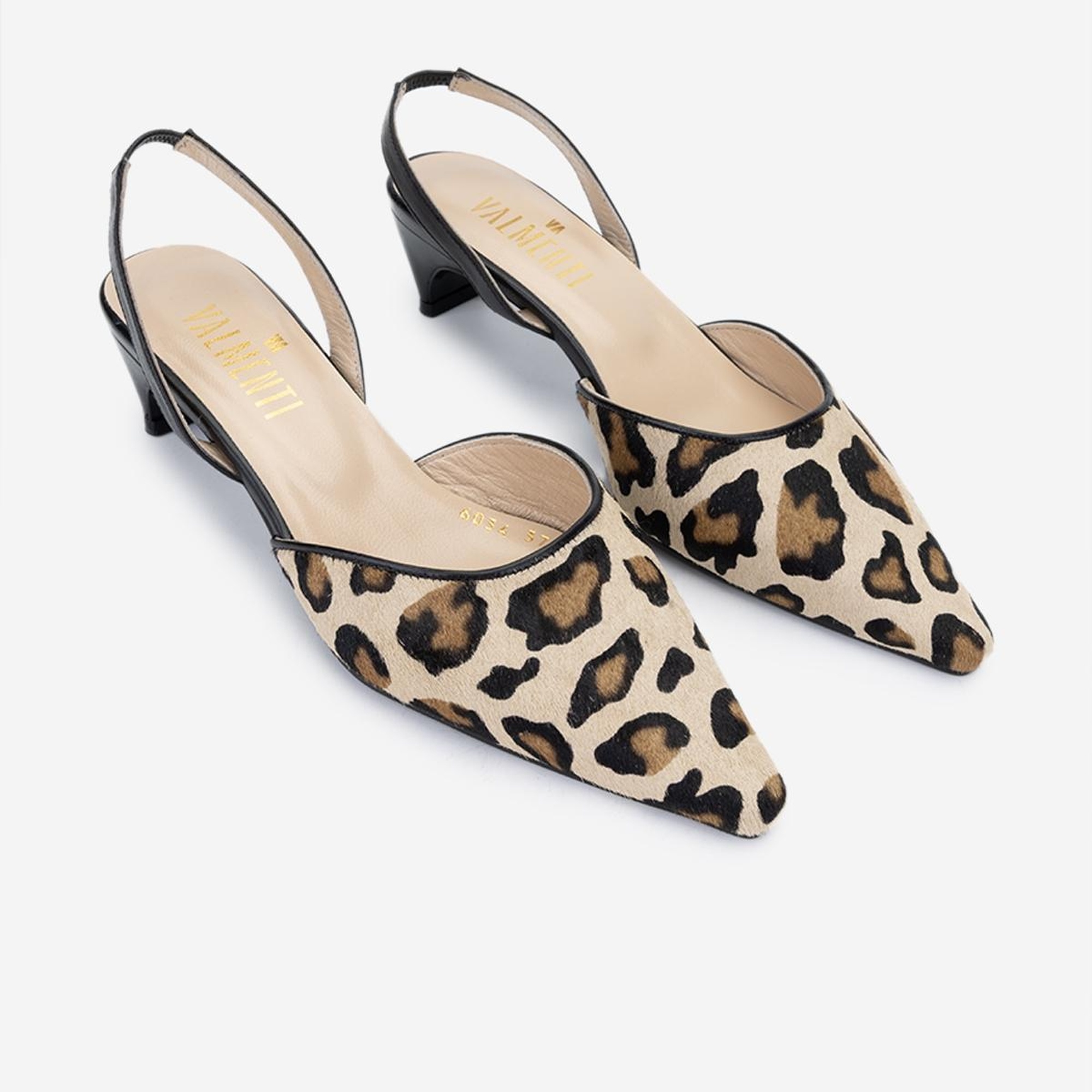 Valmenti Kadın Leopar Topuklu Ayakkabı