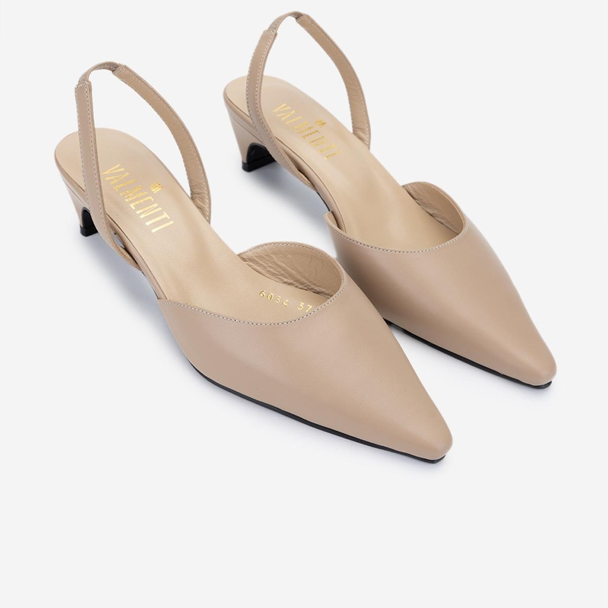 Valmenti Kadın Bej Topuklu Ayakkabı