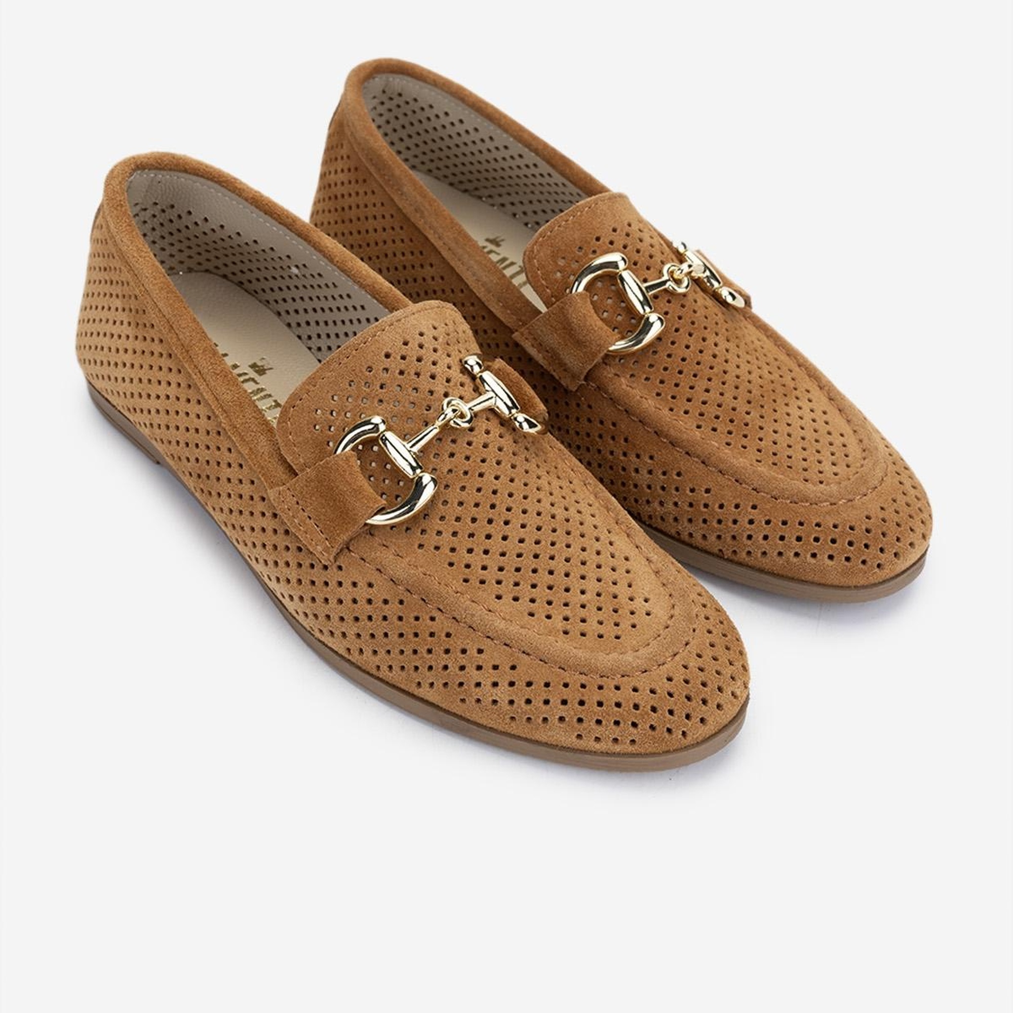 Valmenti Kadın Hakiki Deri Tarçın Loafer Ayakkabı