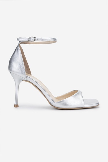  Valmenti Kadın Lame Topuklu Ayakkabı