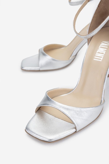  Valmenti Kadın Lame Topuklu Ayakkabı