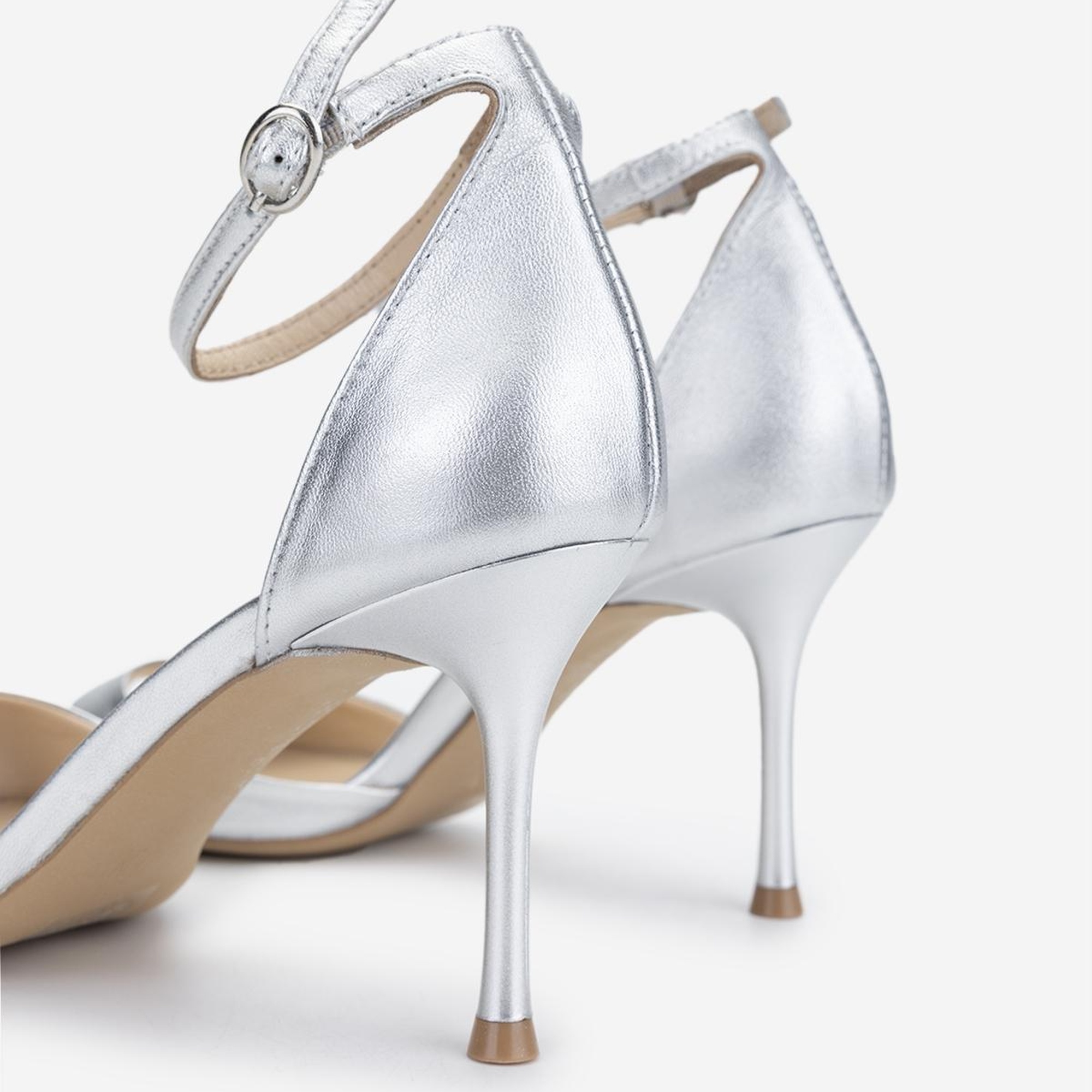 Valmenti Kadın Lame Topuklu Ayakkabı