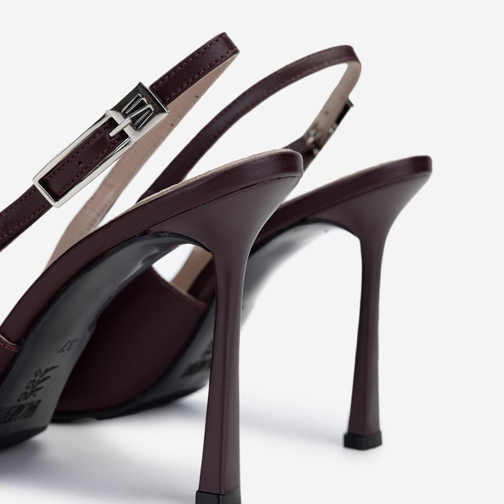 Valmenti Kadın Bordo Topuklu Ayakkabı