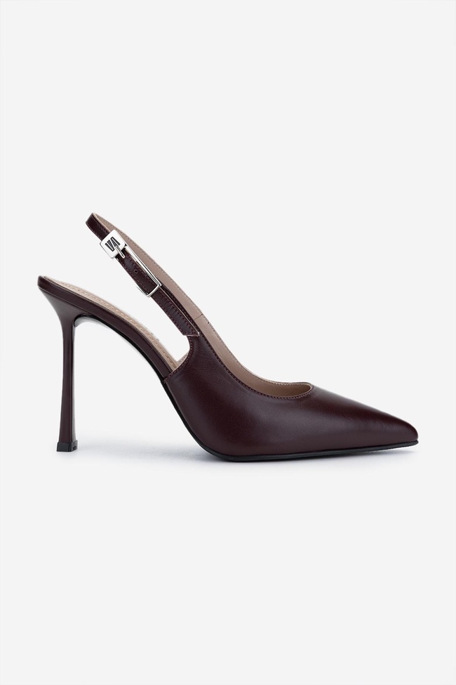  Valmenti Kadın Bordo Topuklu Ayakkabı