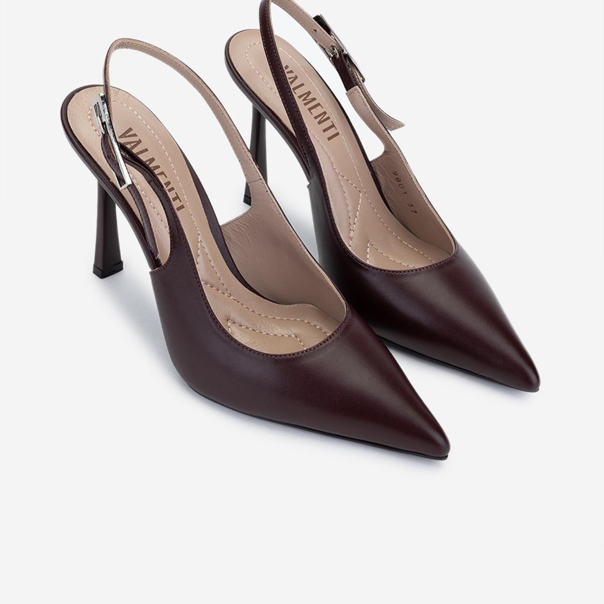 Valmenti Kadın Bordo Topuklu Ayakkabı
