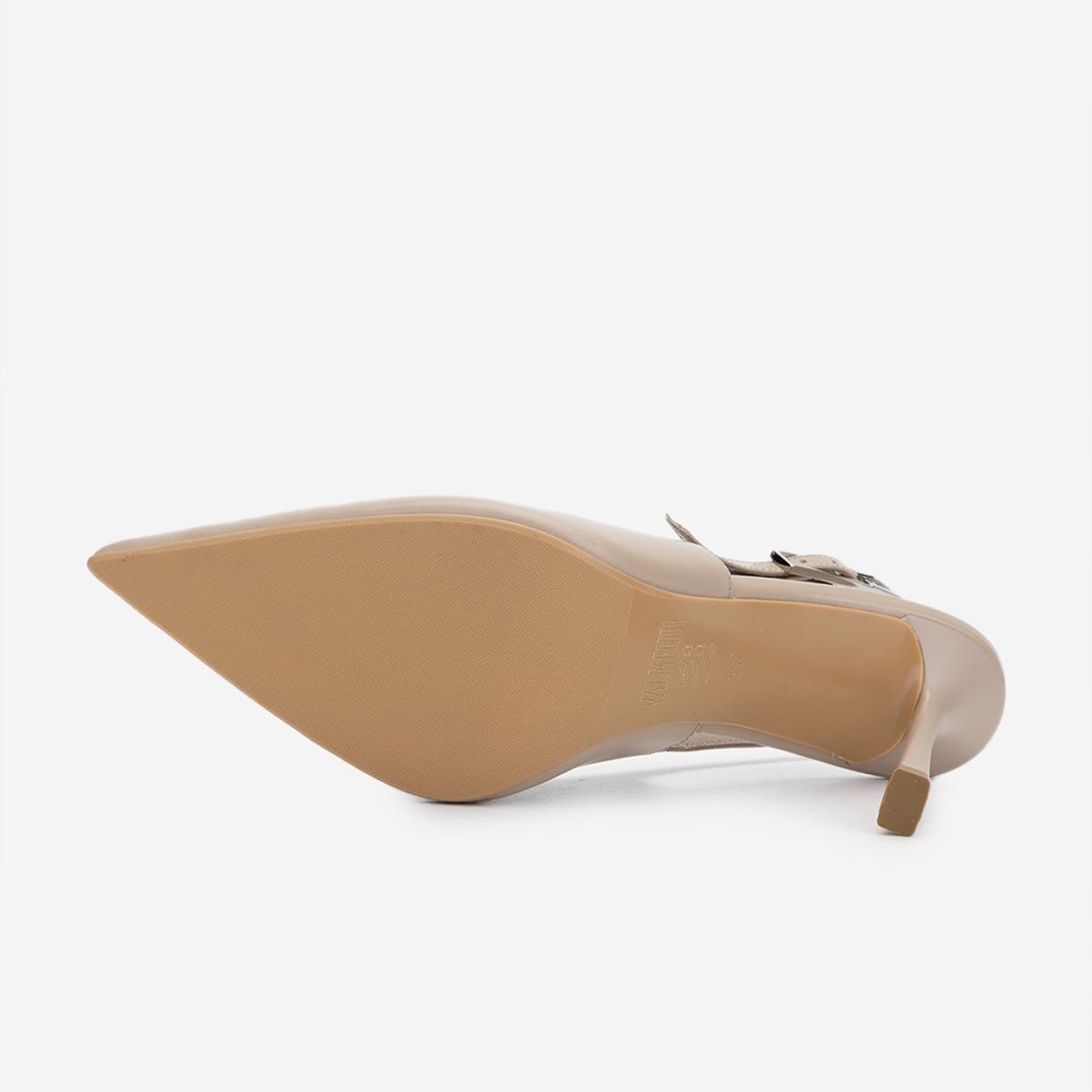 Valmenti Kadın Bej Topuklu Ayakkabı