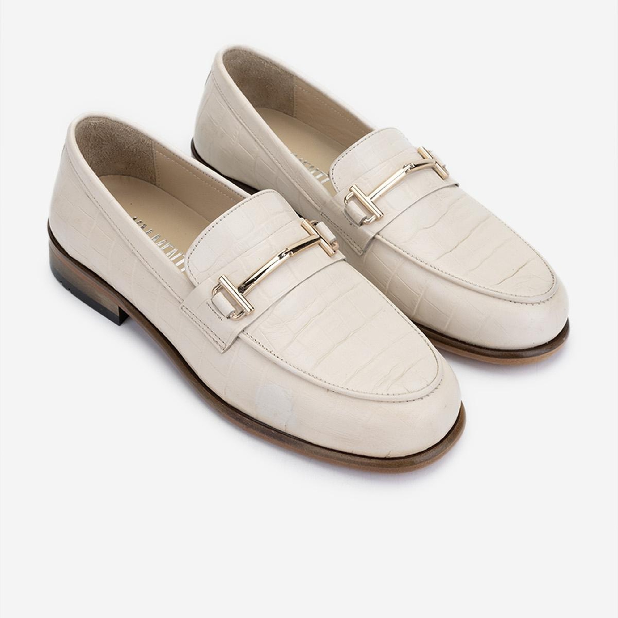 Valmenti Kadın Hakiki Deri Loafer Ayakkabı