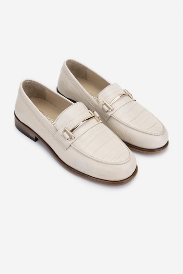 Valmenti Kadın Hakiki Deri Loafer Ayakkabı