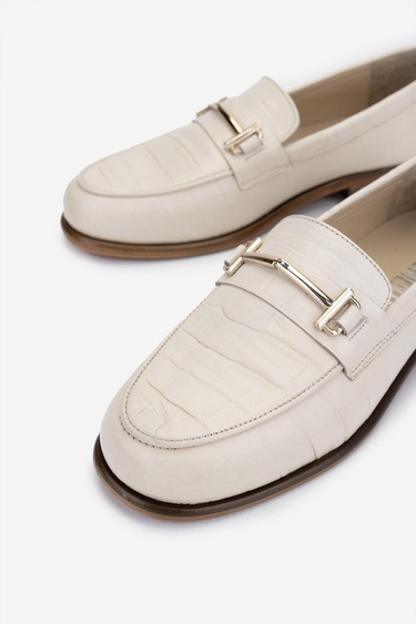  Valmenti Kadın Hakiki Deri Loafer Ayakkabı