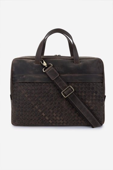  Valmenti Erkek Hakiki Deri Evrak Çantası