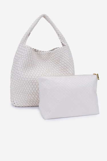  Valmenti Kadın Vegan Bej Omuz Çanta