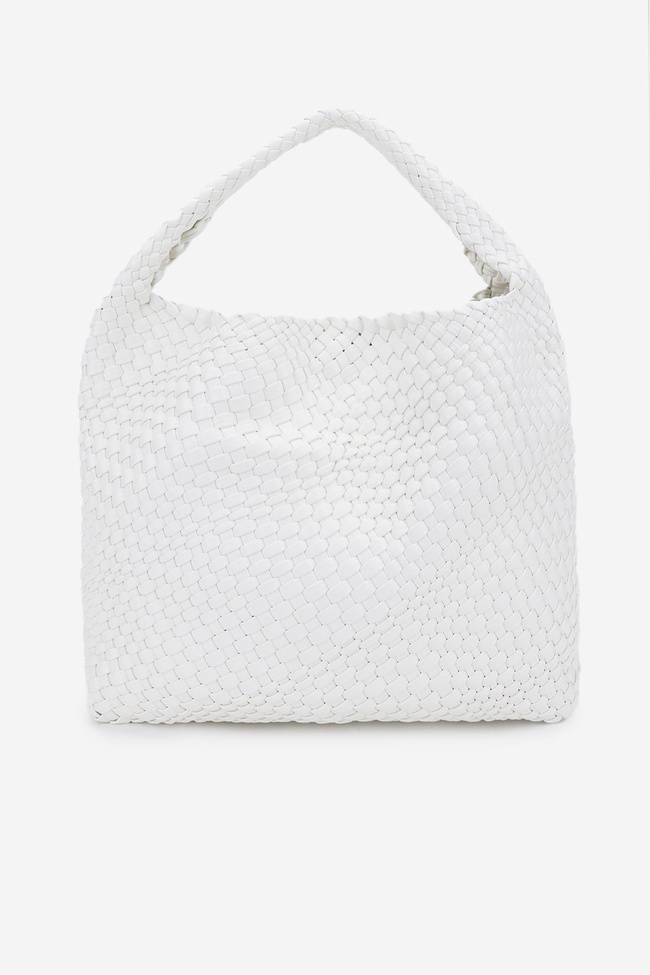  Valmenti Kadın Vegan Beyaz Omuz Çanta