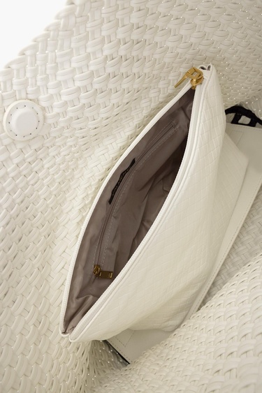  Valmenti Kadın Vegan Beyaz Omuz Çanta