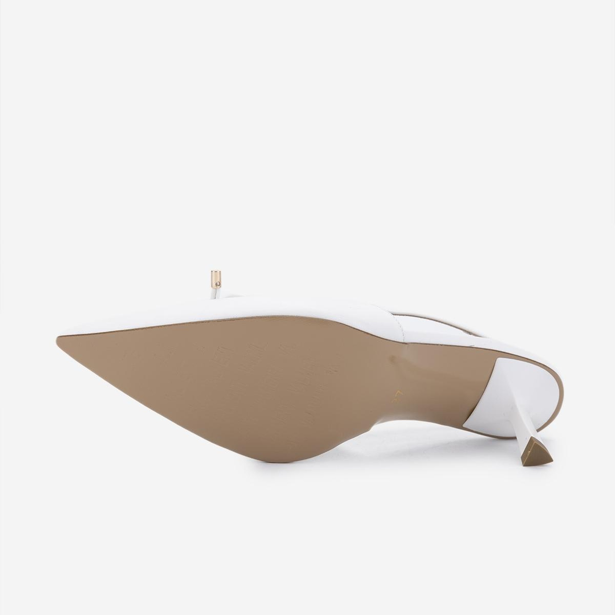 Valmenti Kadın Vegan Beyaz Topuklu Ayakkabı