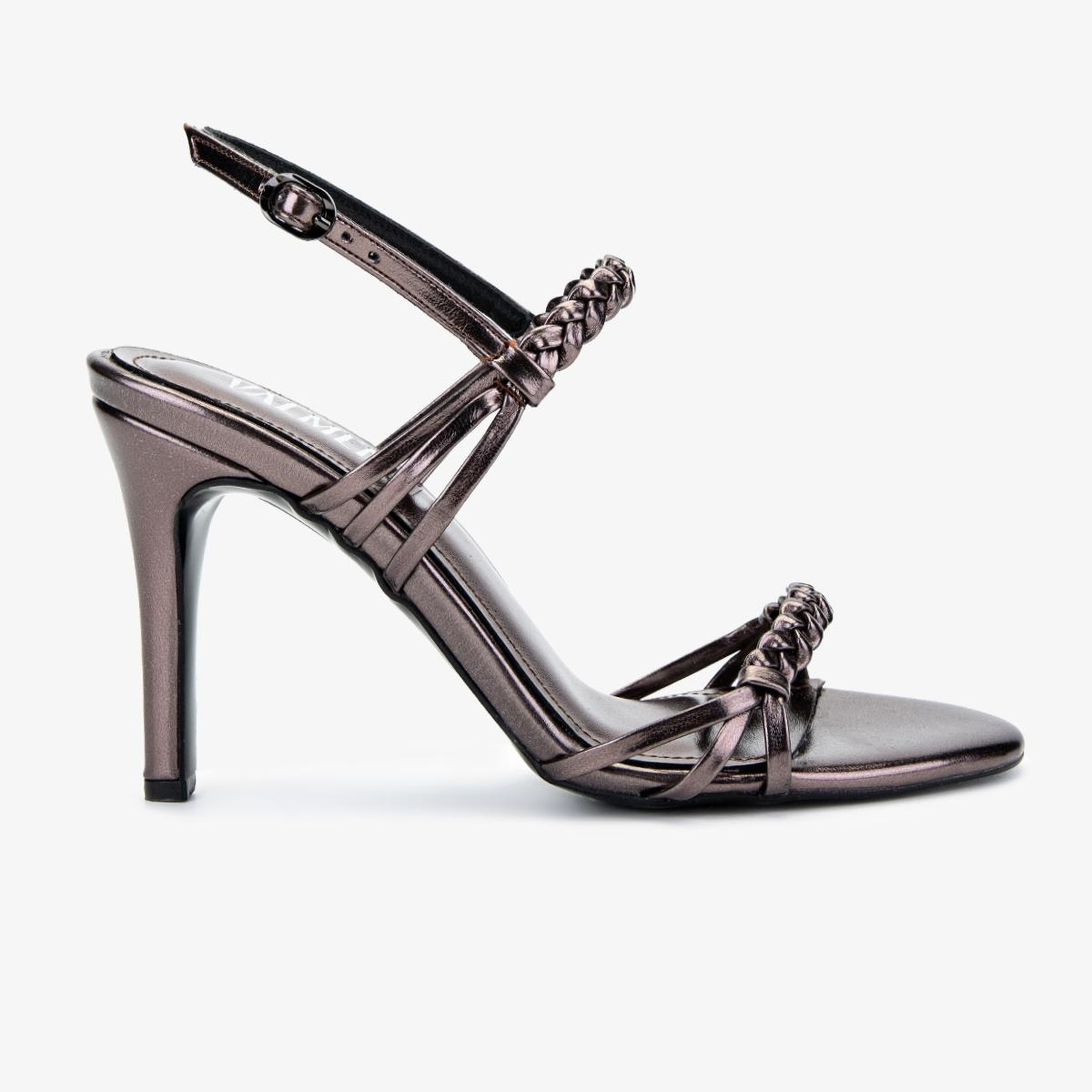 Valmenti Kadın Vegan Gri Abiye Ayakkabı