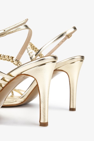  Valmenti Kadın Vegan Dore Abiye Ayakkabı