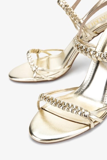  Valmenti Kadın Vegan Dore Abiye Ayakkabı