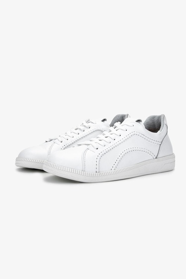  Valmenti Kadın Hakiki Deri Beyaz Sneakers & Spor Ayakkabı