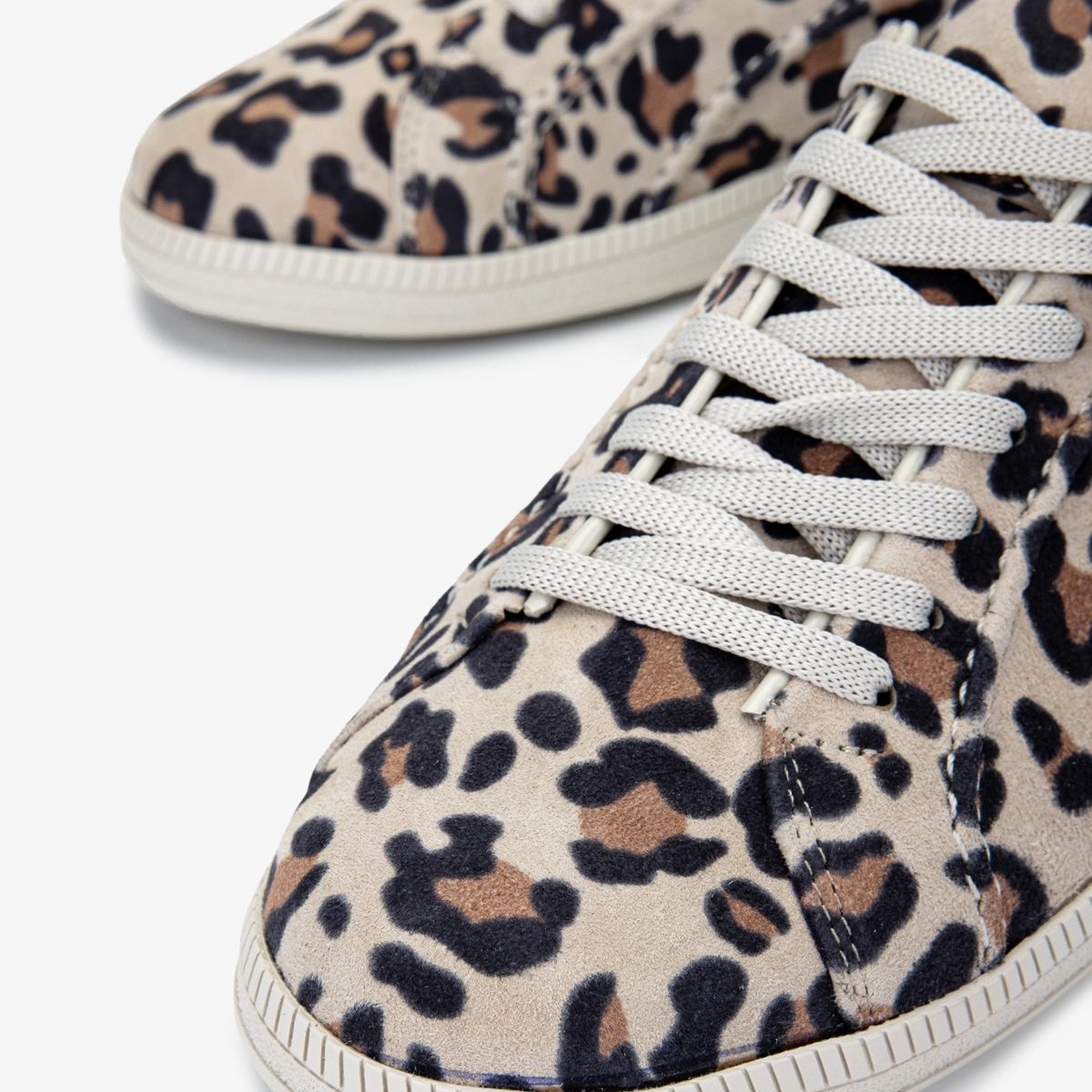 Valmenti Kadın Hakiki Deri Leopar Sneakers & Spor Ayakkabı