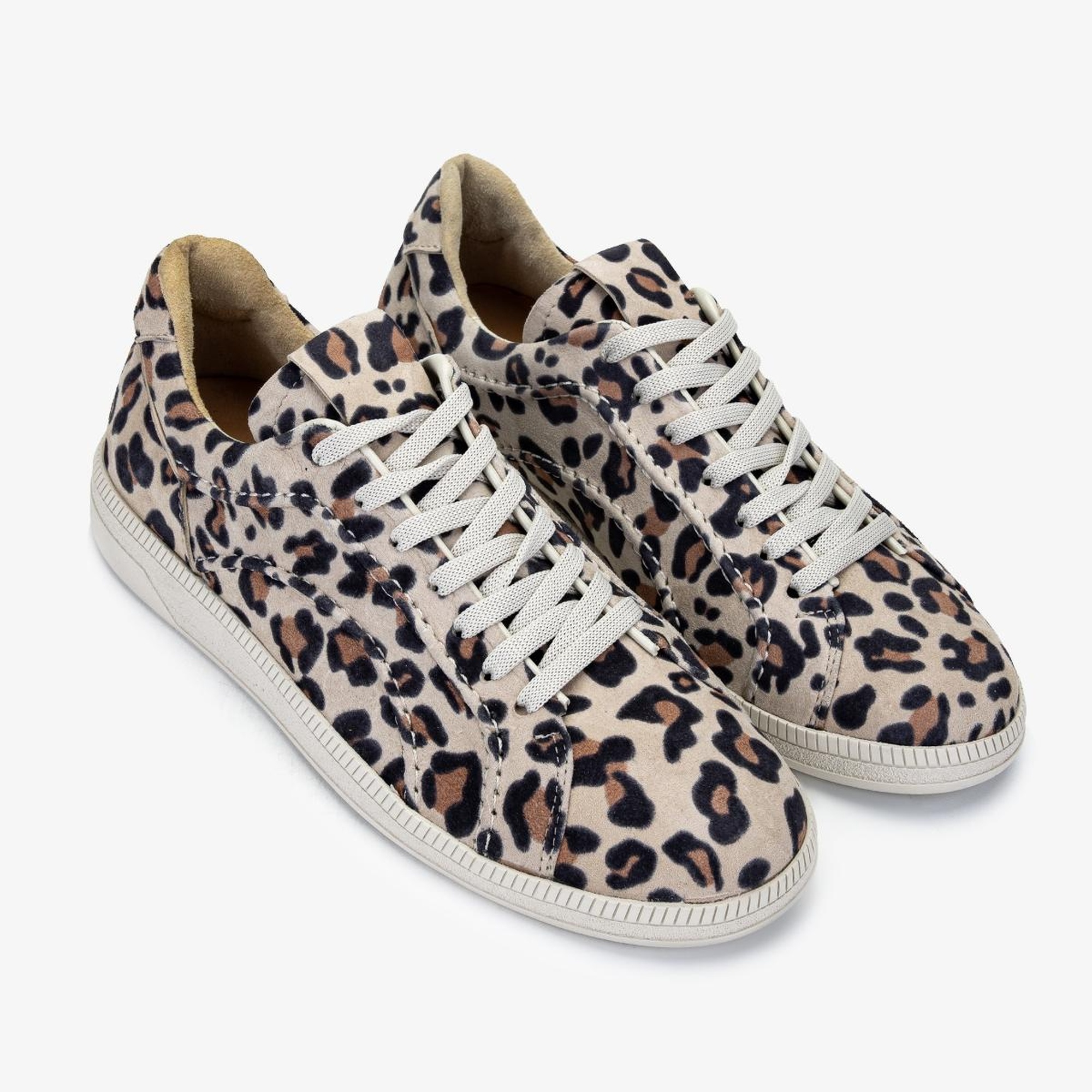 Valmenti Kadın Hakiki Deri Leopar Sneakers & Spor Ayakkabı