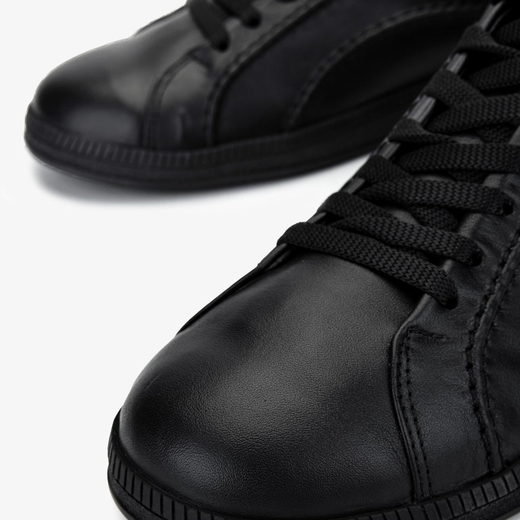 Valmenti Kadın Hakiki Deri Siyah Sneakers & Spor Ayakkabı