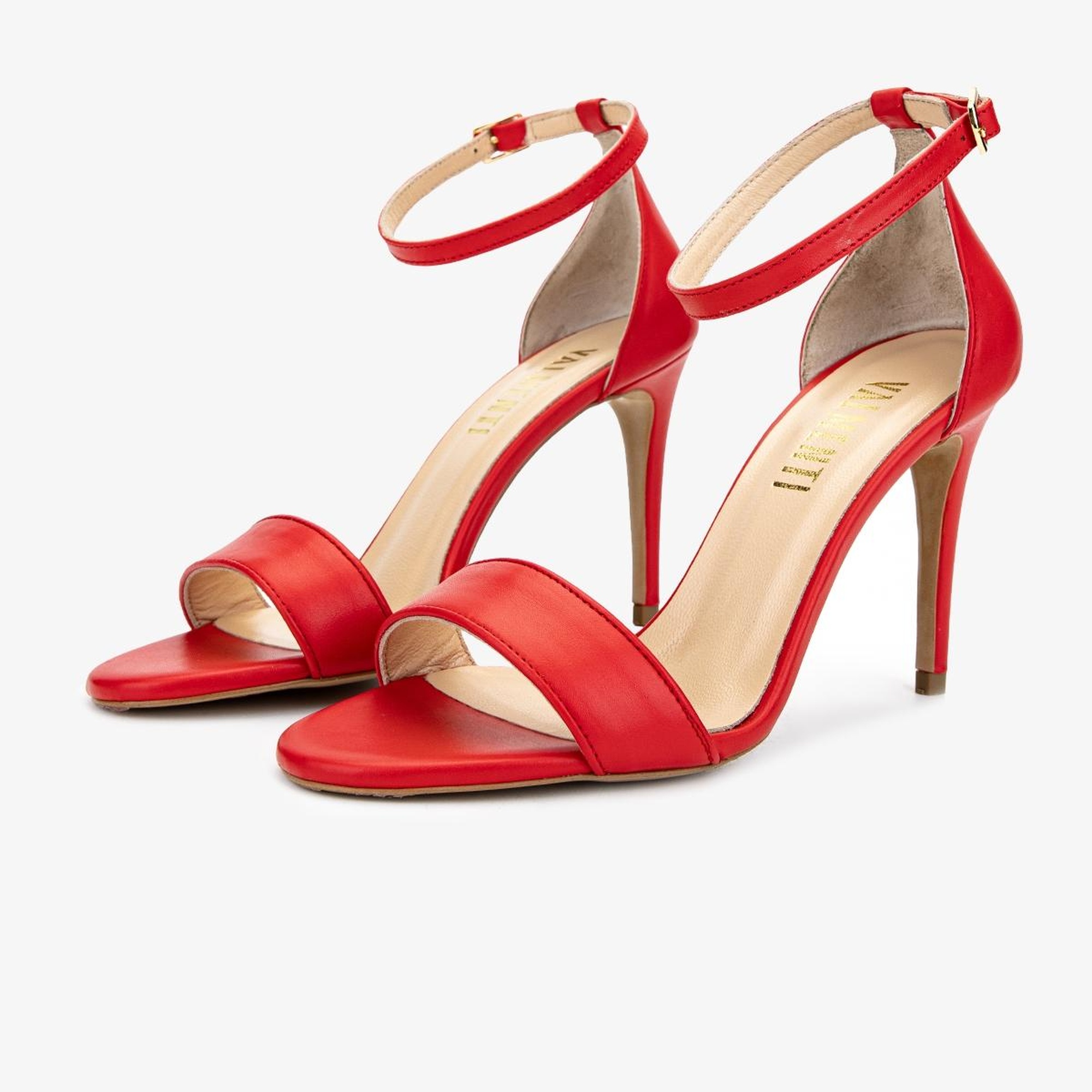 Valmenti Kadın Kırmızı Topuklu Ayakkabı