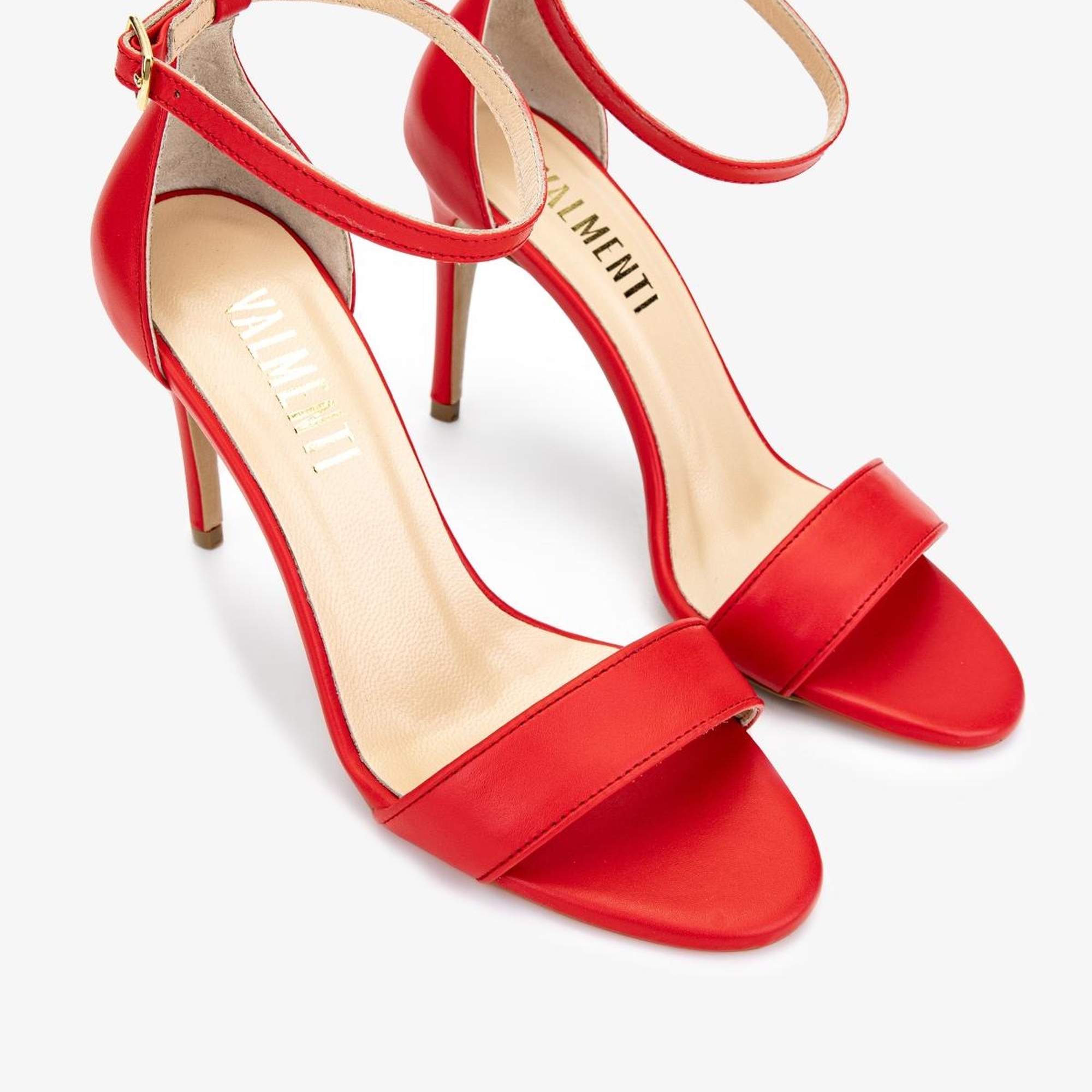 Valmenti Kadın Kırmızı Topuklu Ayakkabı