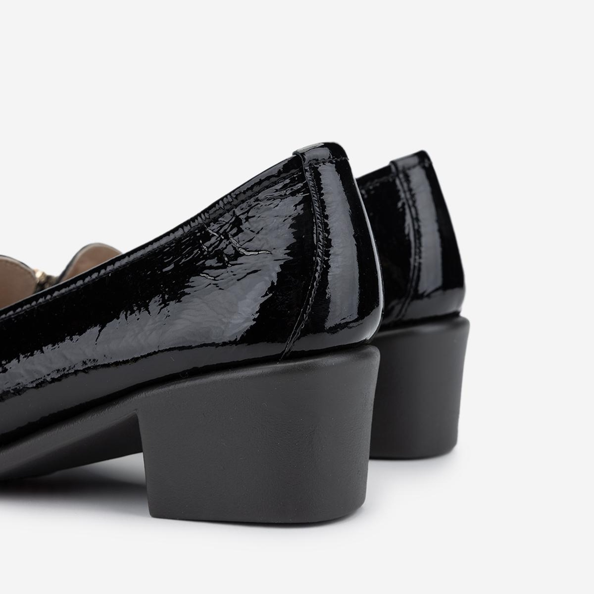 Valmenti Kadın Hakiki Deri Siyah Comfort Ayakkabı