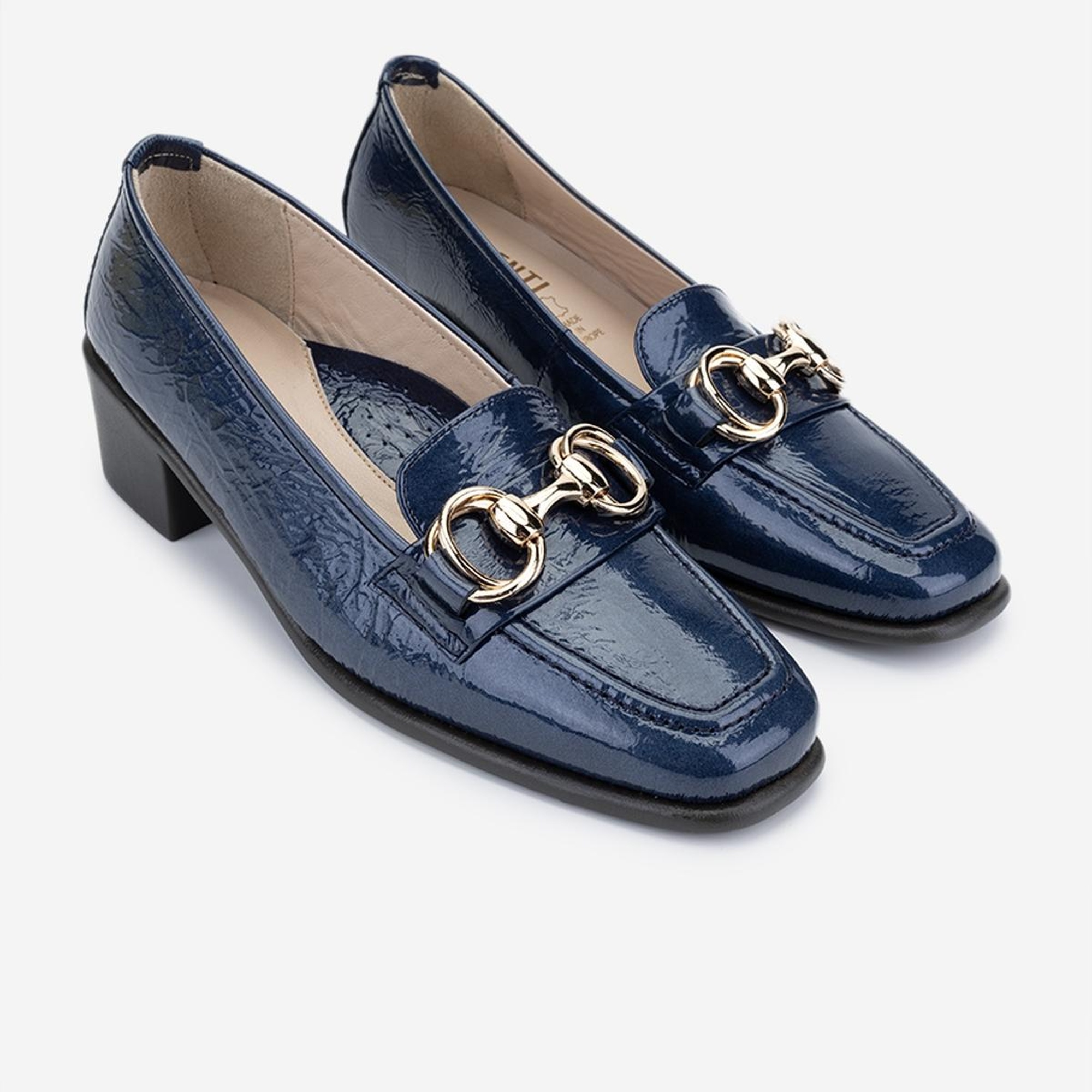 Valmenti Kadın Hakiki Deri Mavi Comfort Ayakkabı