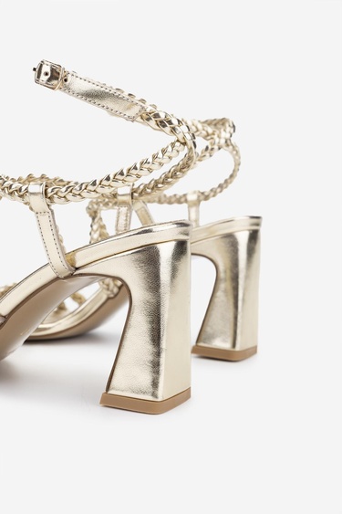  Valmenti Kadın Vegan Bej Topuklu Ayakkabı