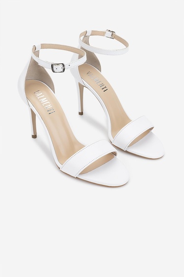  Valmenti Kadın Beyaz Topuklu Ayakkabı