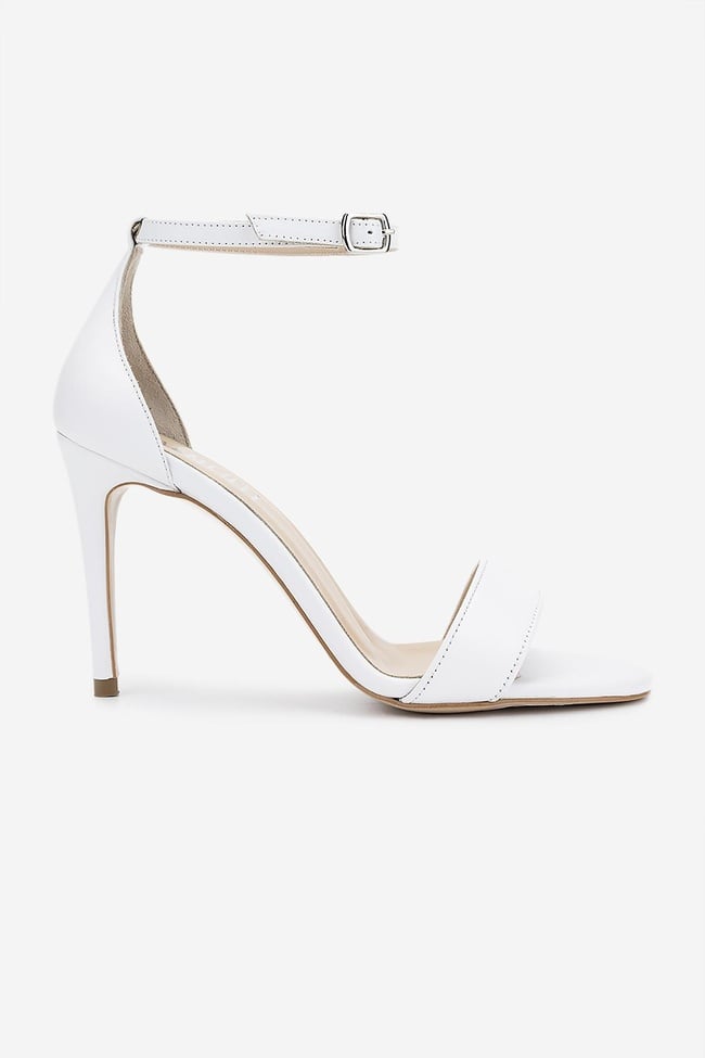  Valmenti Kadın Beyaz Topuklu Ayakkabı