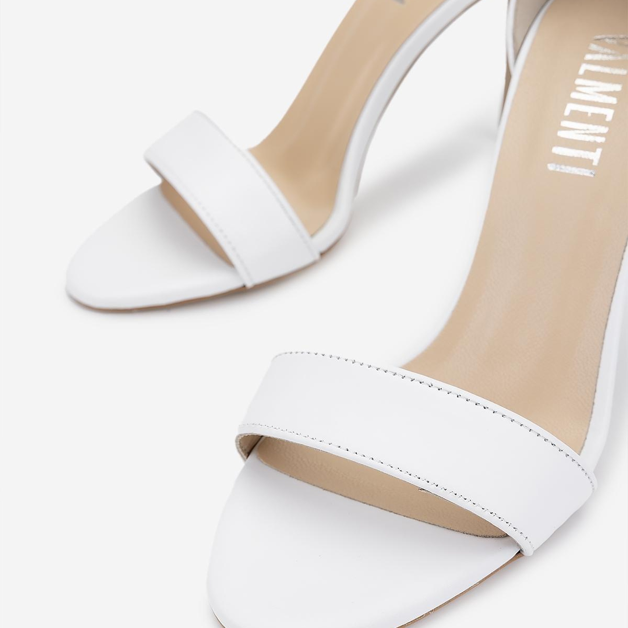 Valmenti Kadın Beyaz Topuklu Ayakkabı