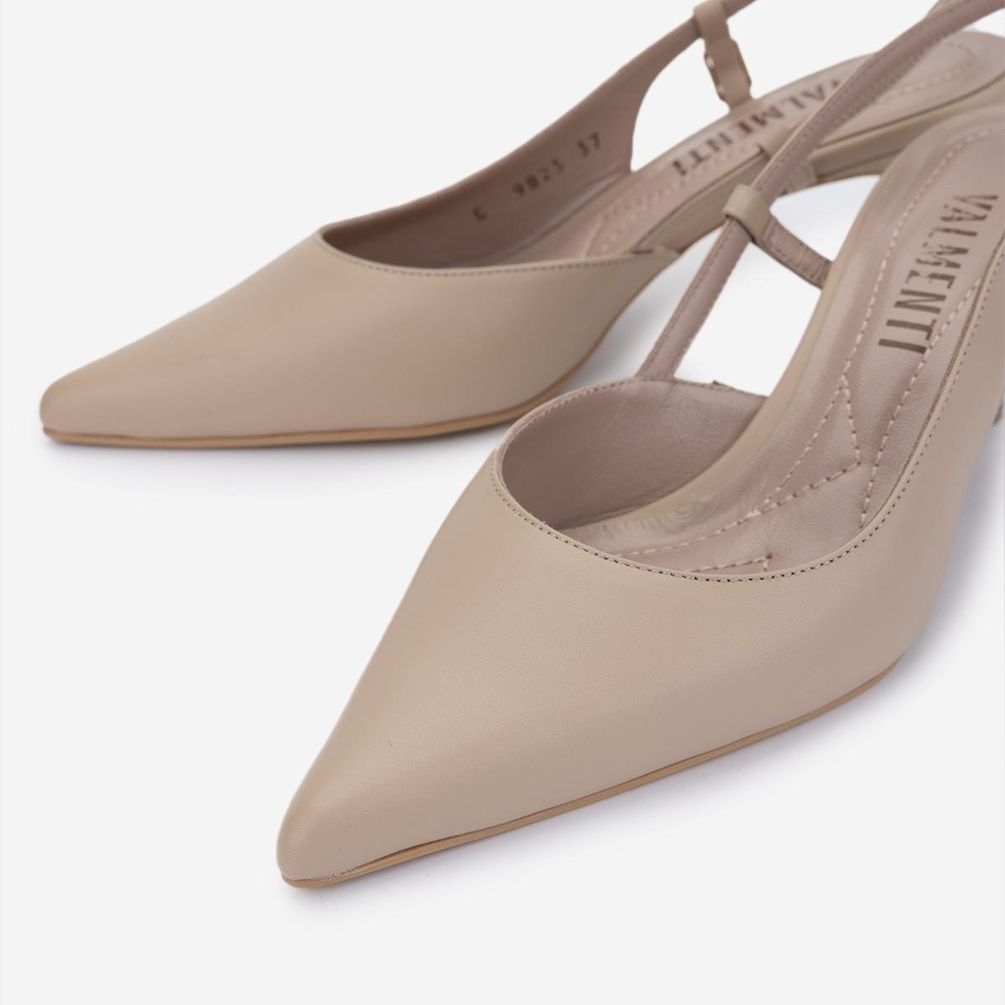 Valmenti Kadın Bej Topuklu Ayakkabı