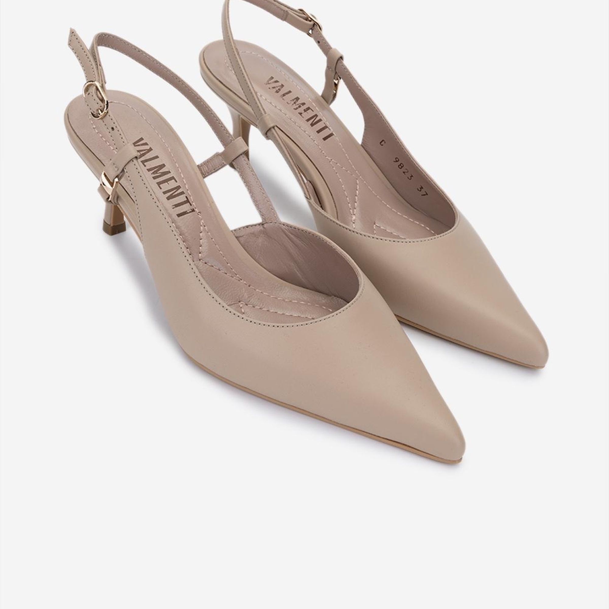 Valmenti Kadın Bej Topuklu Ayakkabı