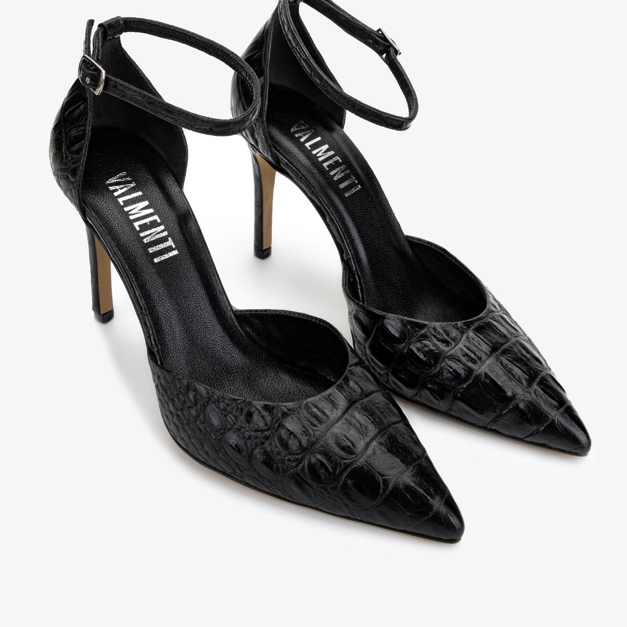 Valmenti Kadın Siyah Topuklu Ayakkabı