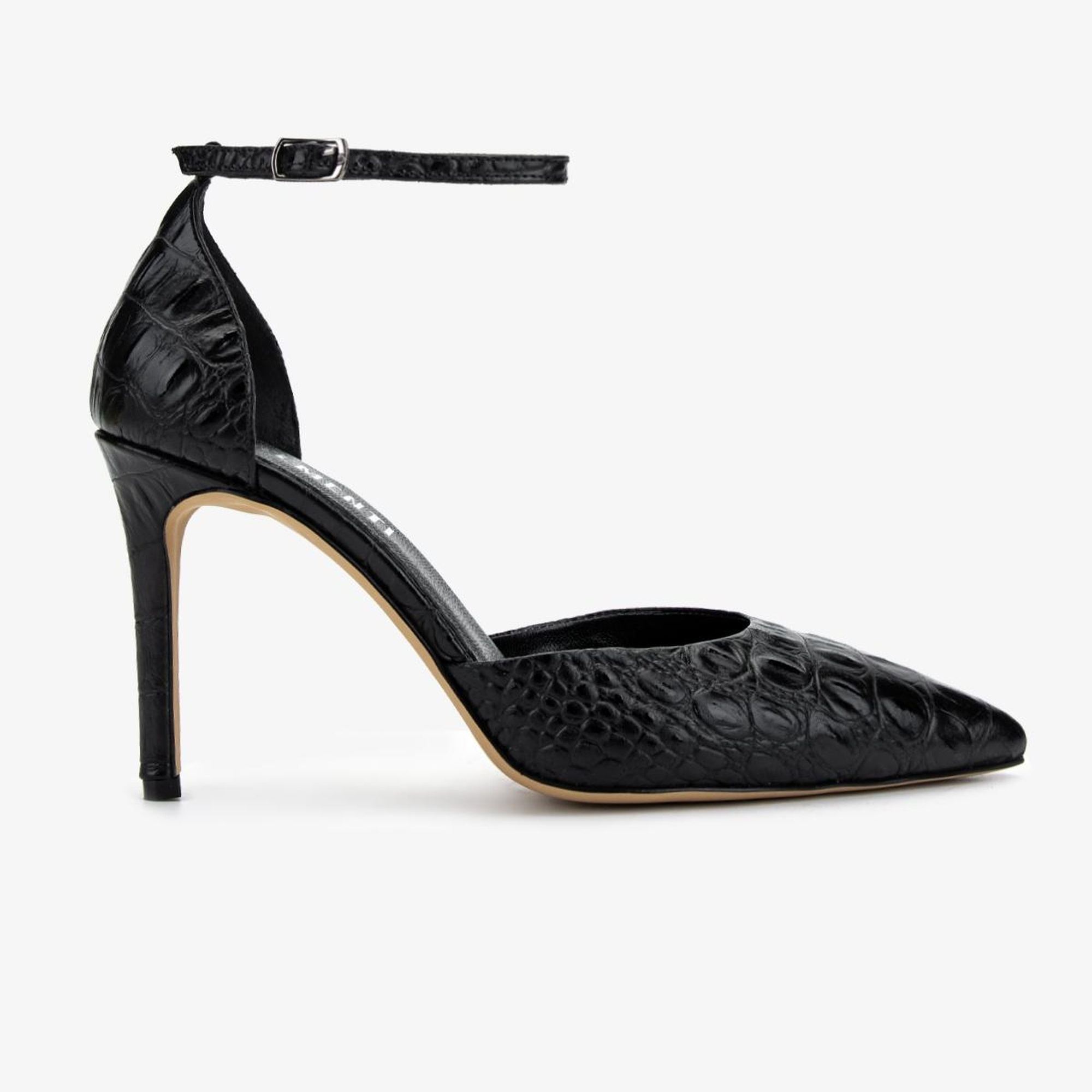 Valmenti Kadın Siyah Topuklu Ayakkabı