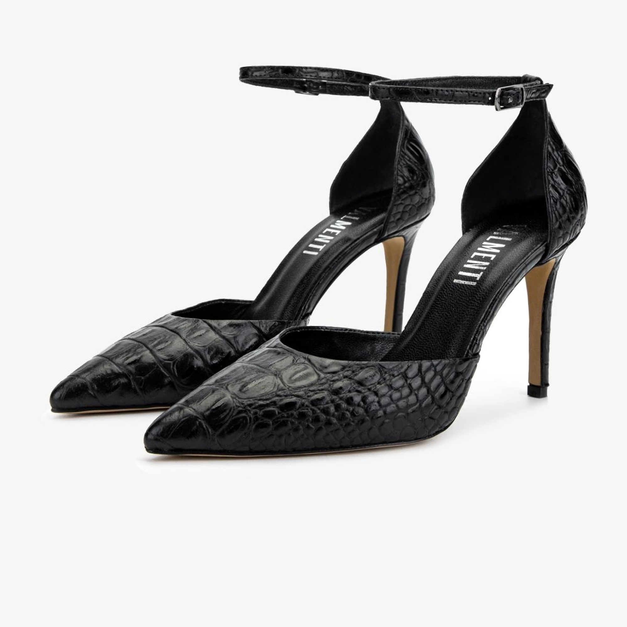 Valmenti Kadın Siyah Topuklu Ayakkabı