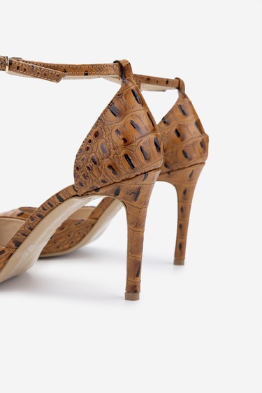  Valmenti Kadın Taba Topuklu Ayakkabı