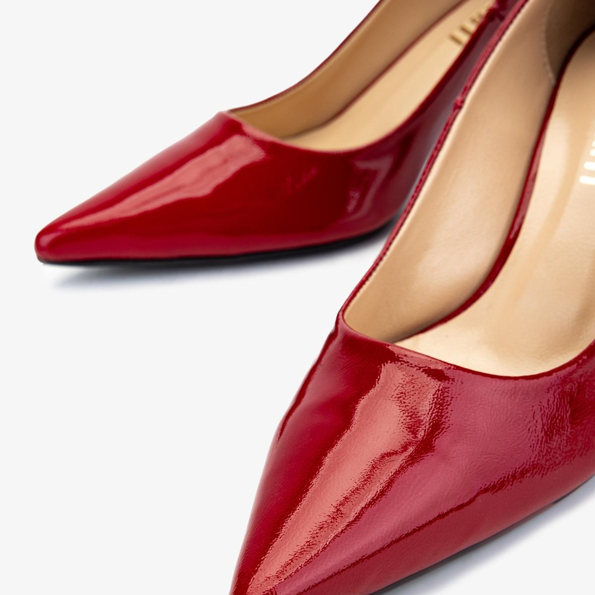 Valmenti Kadın Hakiki Deri Kırmızı Topuklu Ayakkabı