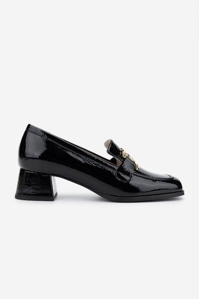  Valmenti Kadın Hakiki Deri Siyah Comfort Ayakkabı