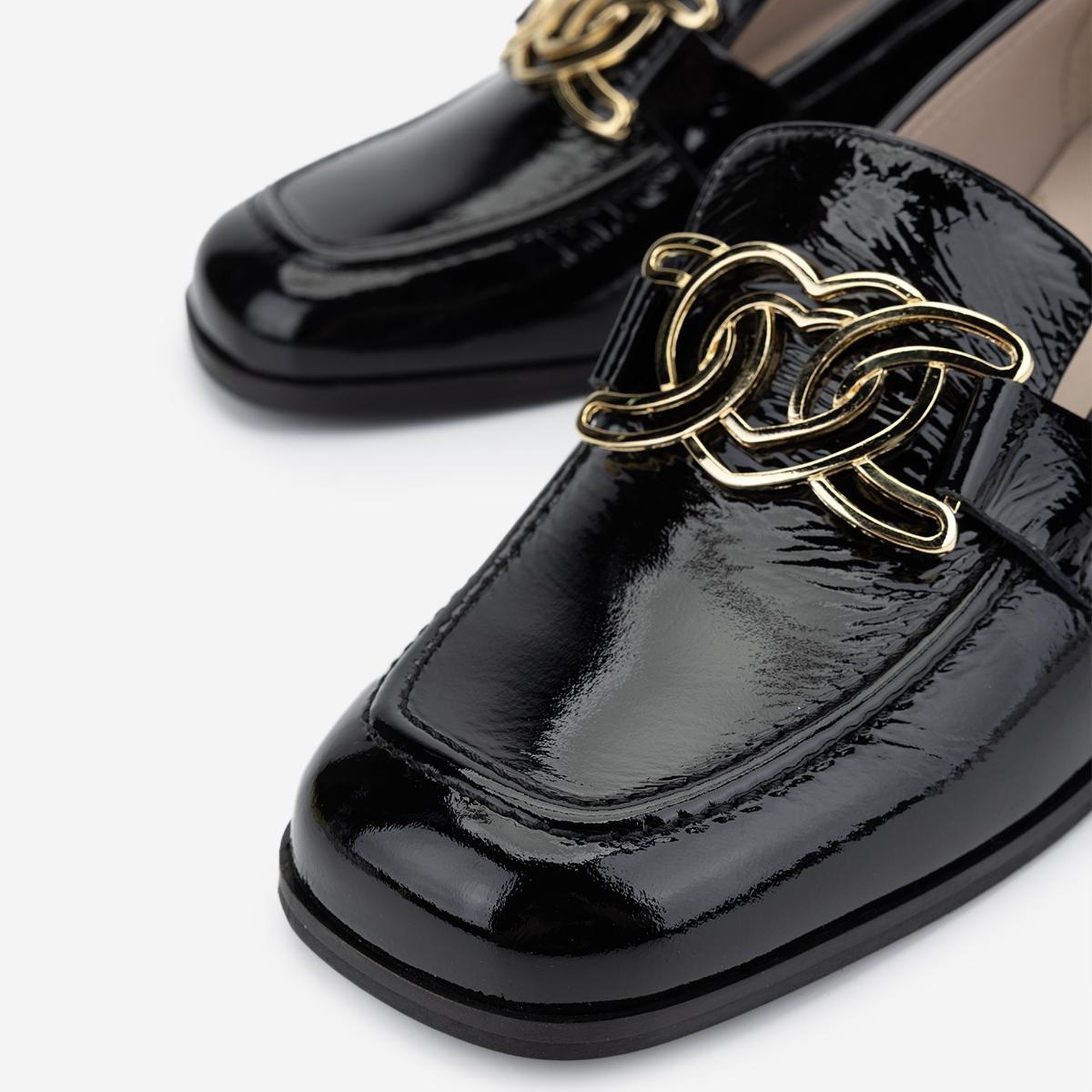 Valmenti Kadın Hakiki Deri Siyah Comfort Ayakkabı