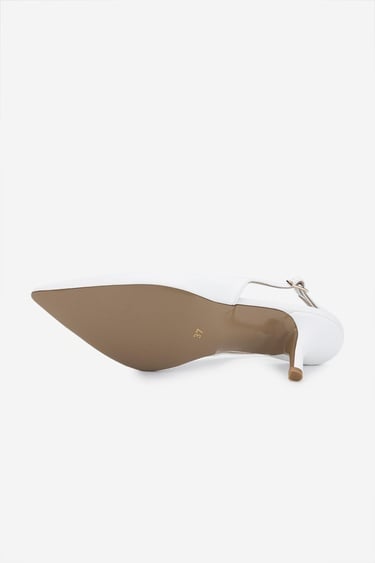  Valmenti Kadın Vegan Beyaz Topuklu Ayakkabı
