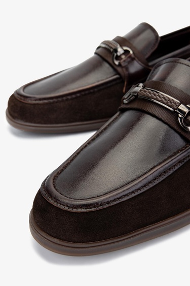  Valmenti Erkek Hakiki Deri Loafer Ayakkabı