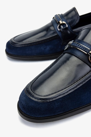  Valmenti Erkek Hakiki Deri Loafer Ayakkabı