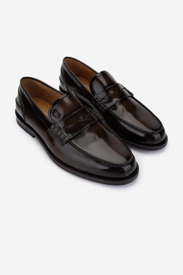  Valmenti Erkek Hakiki Deri Kahverengi Klasik Ayakkabı