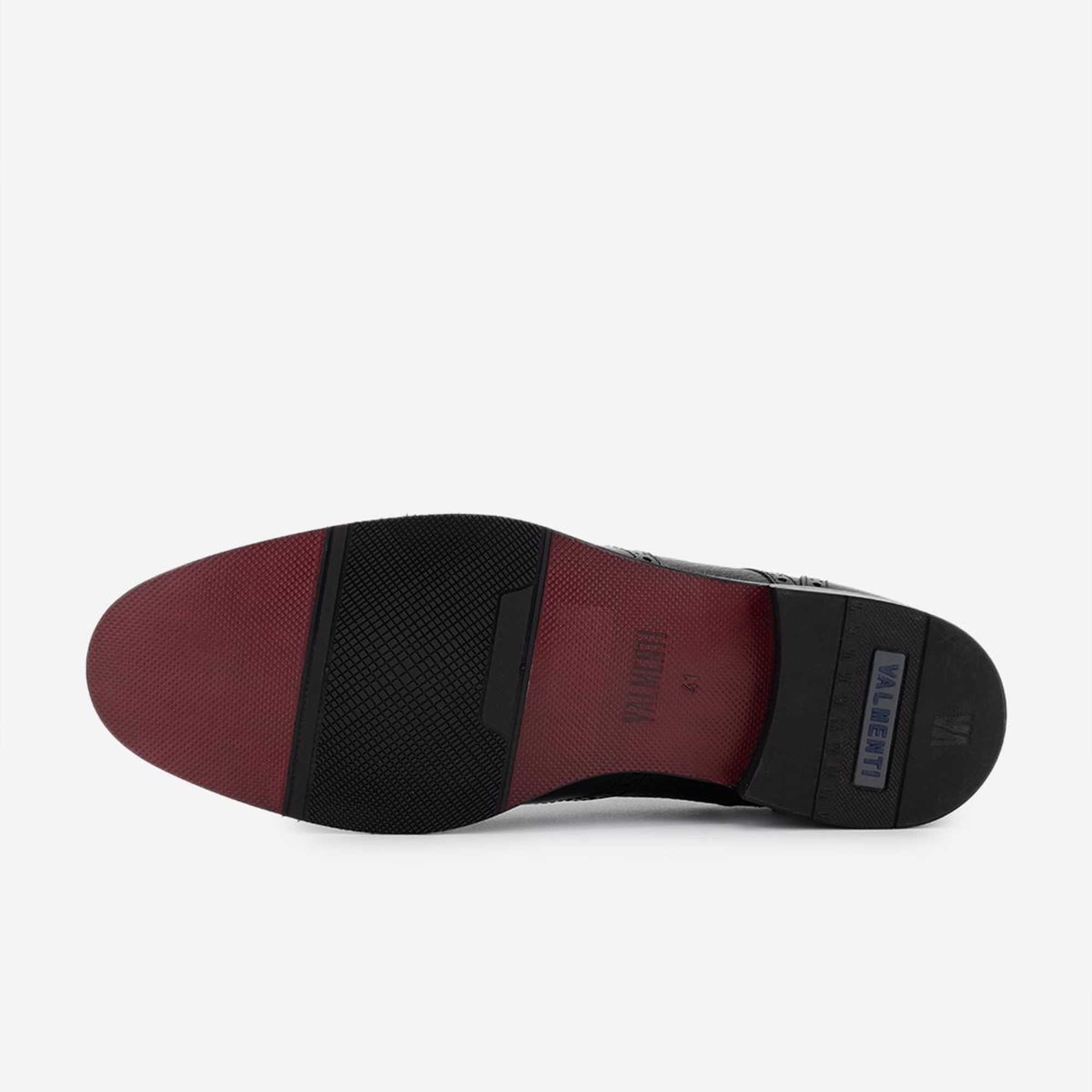 Valmenti Erkek Hakiki Deri Siyah Klasik Ayakkabı