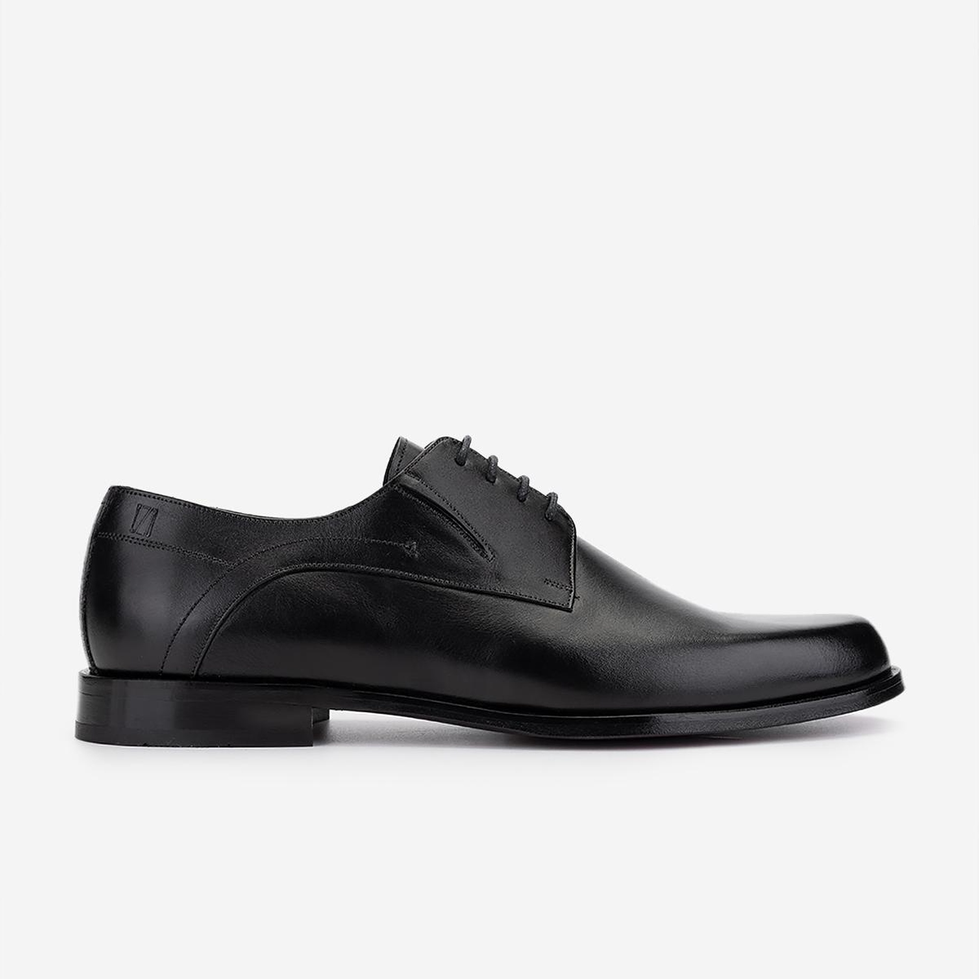 Valmenti Erkek Hakiki Deri Siyah Deri Klasik Ayakkabı