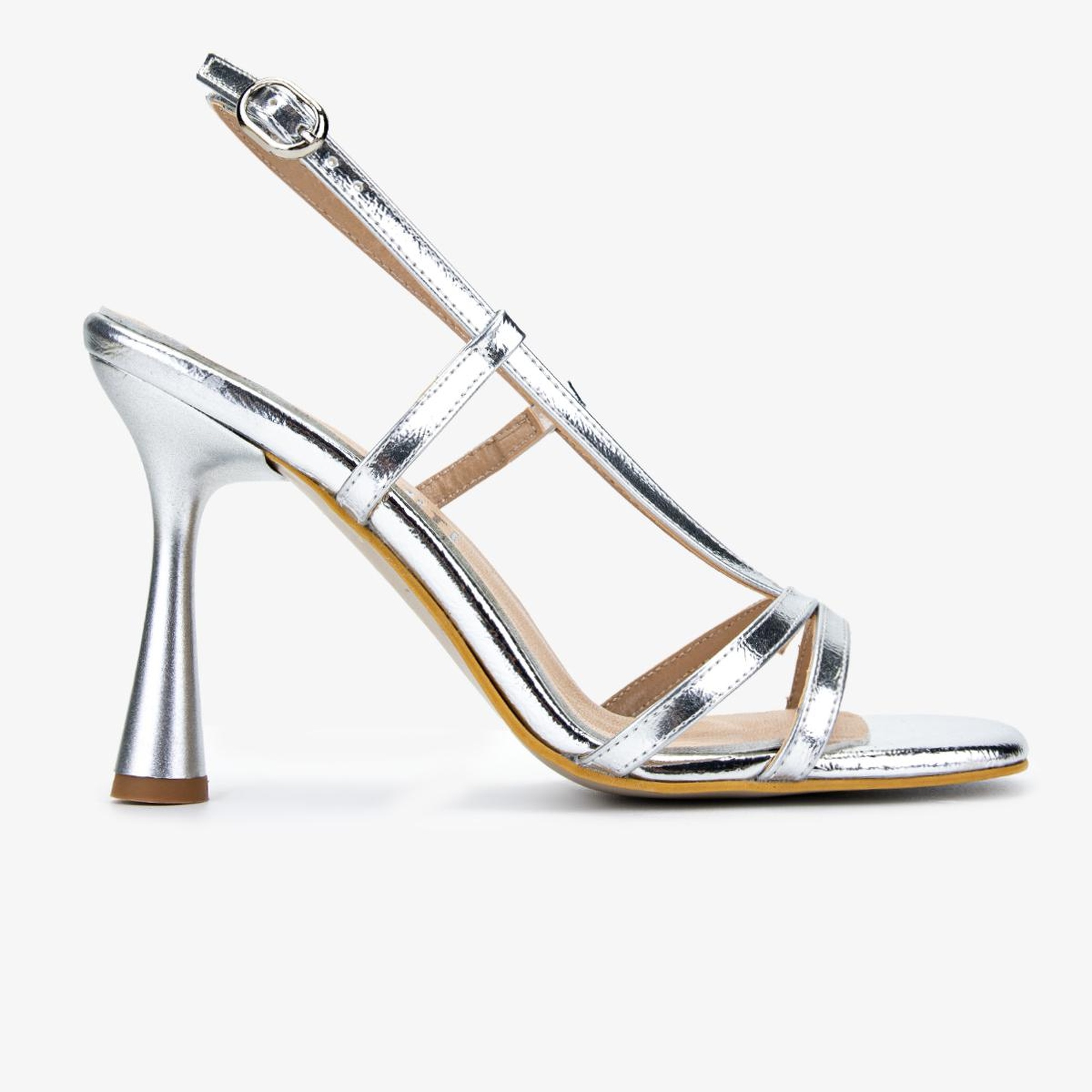 Valmenti Kadın Lame Topuklu Ayakkabı